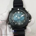 Perfect Replica Panerai Submersible Chrono Guillaume Nery Edition 47MM Automatic Watch PAM00983